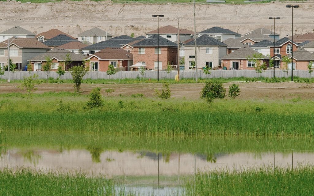 Ensemble résidentiel près d’un milieu humide en Ontario