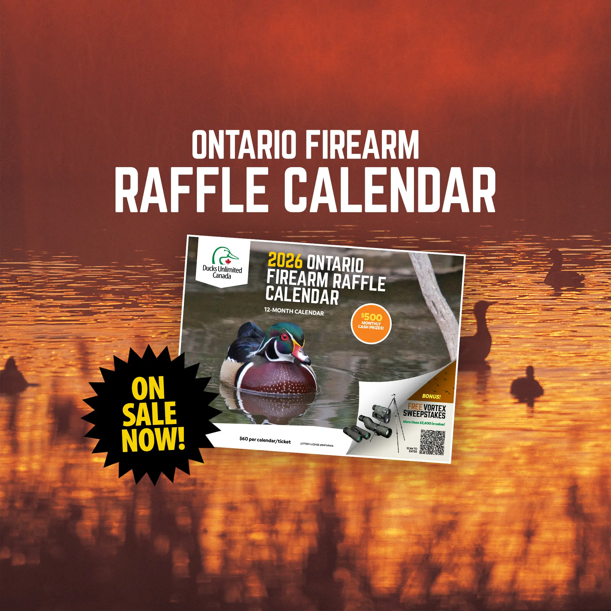 Ontario Calendar cover