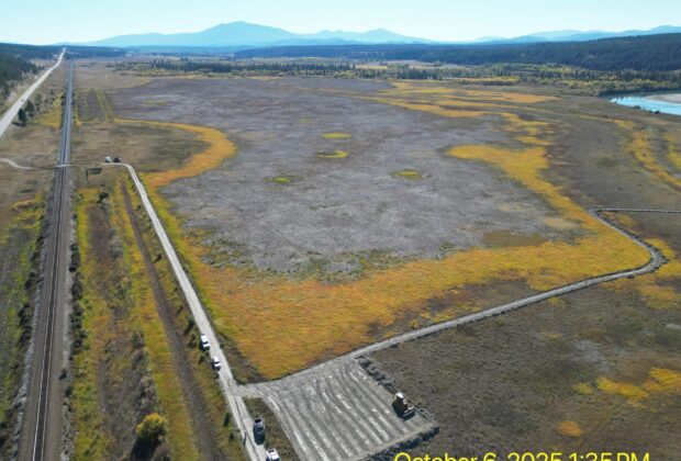 La plaine inondable de North Bummers Flats sera de nouveau connectée à la rivière Kootenay