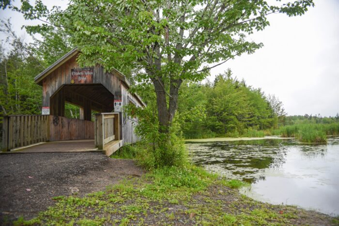 Marais Gateway à la rivière Oromocto, Nouveau-Brunswick.