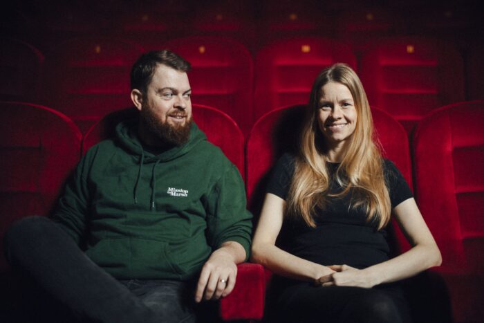Les cinéastes Alex et Anni Kornelsen.