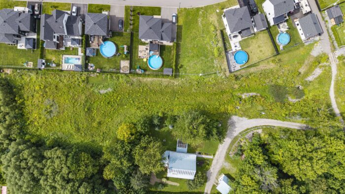 Le bassin de rétention, avant les travaux de réaménagement.