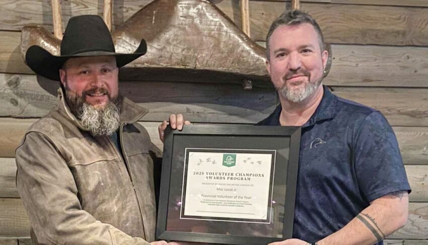 Mac Leask Jr., bénévole de l’année en Colombie-Britannique