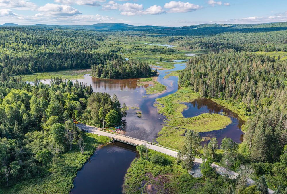 La municipalité d’Irlande, en Chaudière-Appalaches , où CIC est actif depuis plusieurs années.